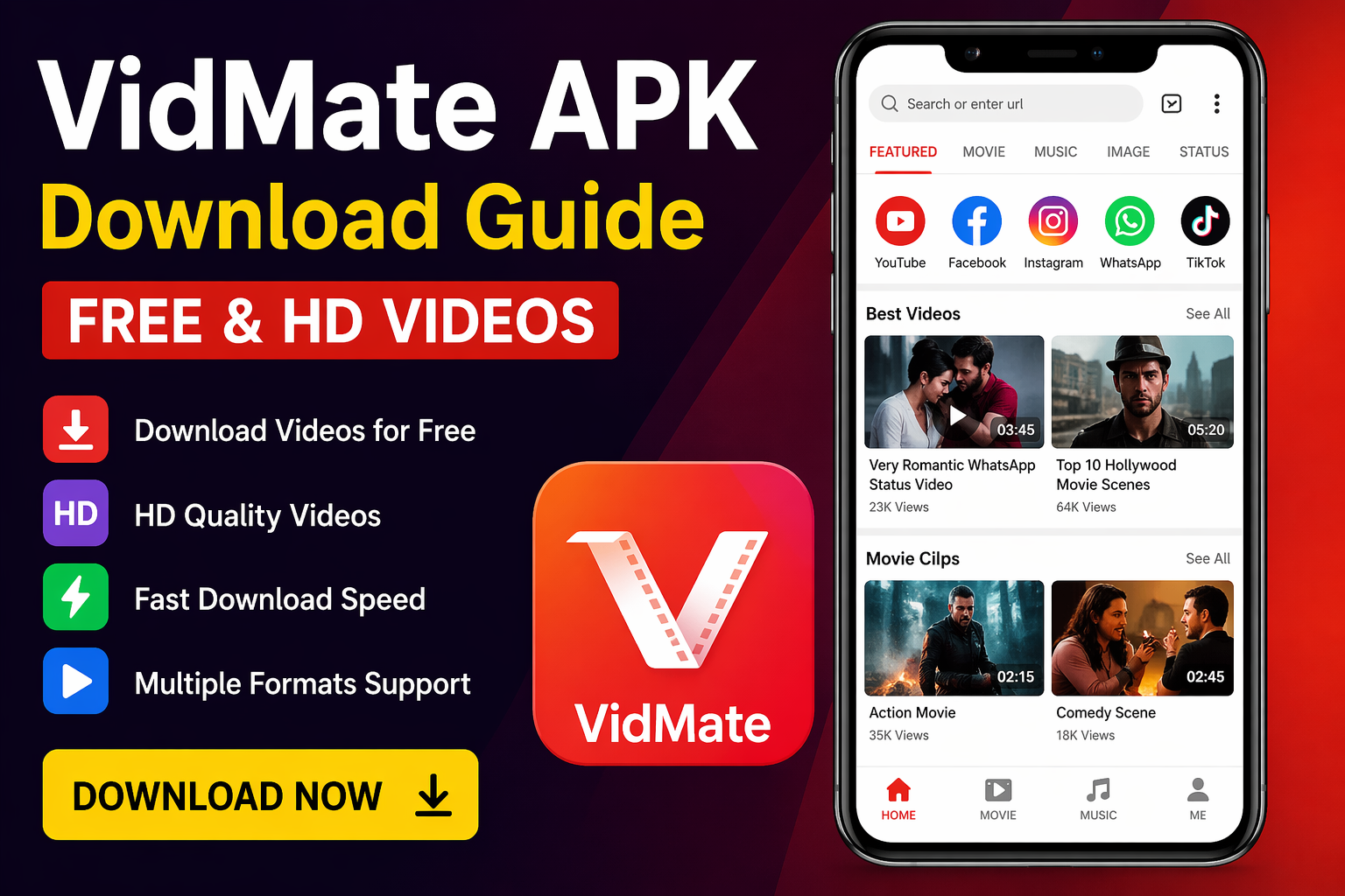 Ultimate VidMate APK Download Guide: Free & HD Videos